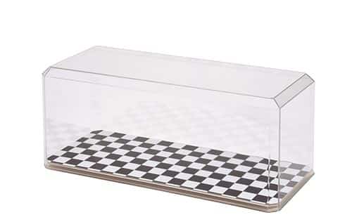 1:18 Scale Diecast Case Checkered Bottom