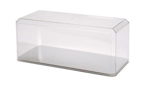 1:18 Oversized Scale Display Case Mirrored Bottom