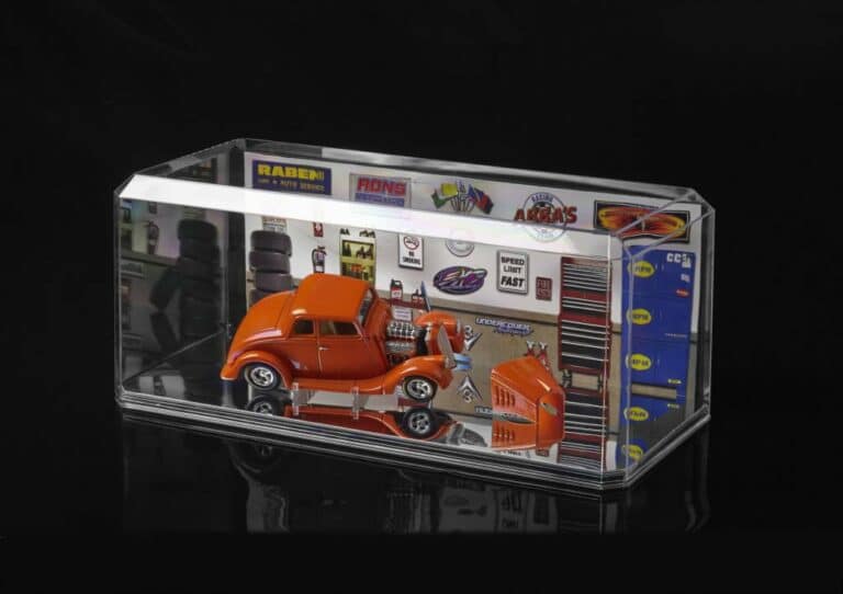 124 scale Diecast Case 9″ x 43/8″ x 41/8″ 094c