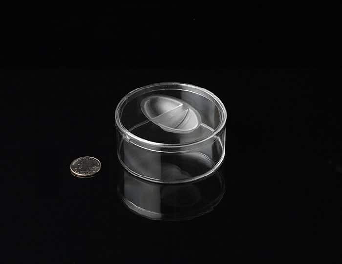 Small Round Plastic Containers - 3-5/16″ x 1-5/16″ - 016C