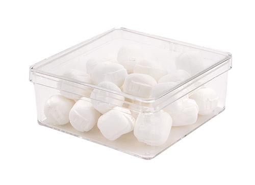 Small Round Crystal Clear Container 015C | Pioneer Plastics