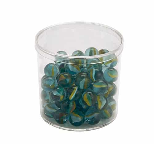 Cylinder Clear Plastic Box | Quantity: 24 | Diameter - 8 1/8 inch by Paper Mart