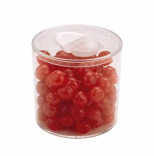 Cylinder Clear Plastic Box | Quantity: 24 | Diameter - 8 1/8 inch by Paper Mart