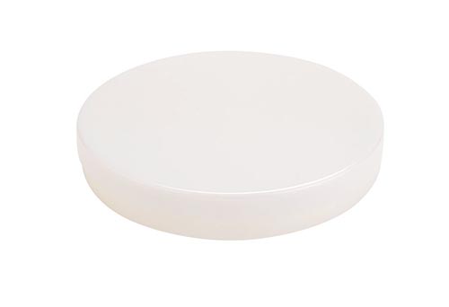 Plastic Semi Circle Container - 4-5/16 x 2-1/2 x 7/8″ - 054C