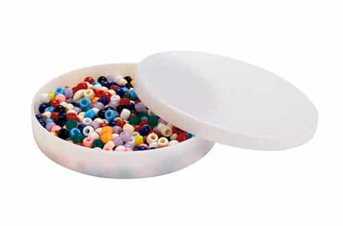 Round Clear Plastic Candy Container - 6″ x 2-1/2″ - 180C