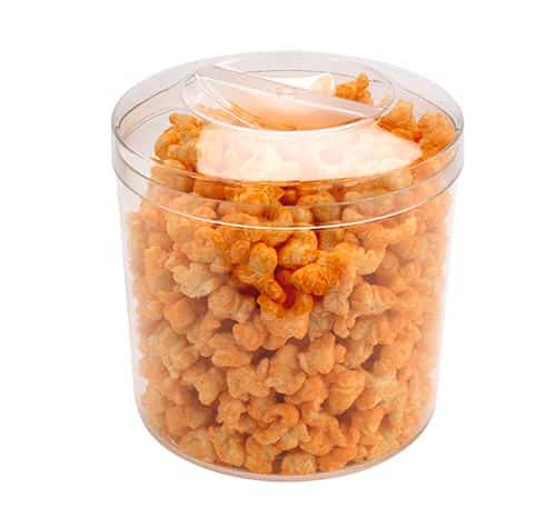 Small Round Plastic Containers - 3-5/16″ x 1-5/16″ - 016C