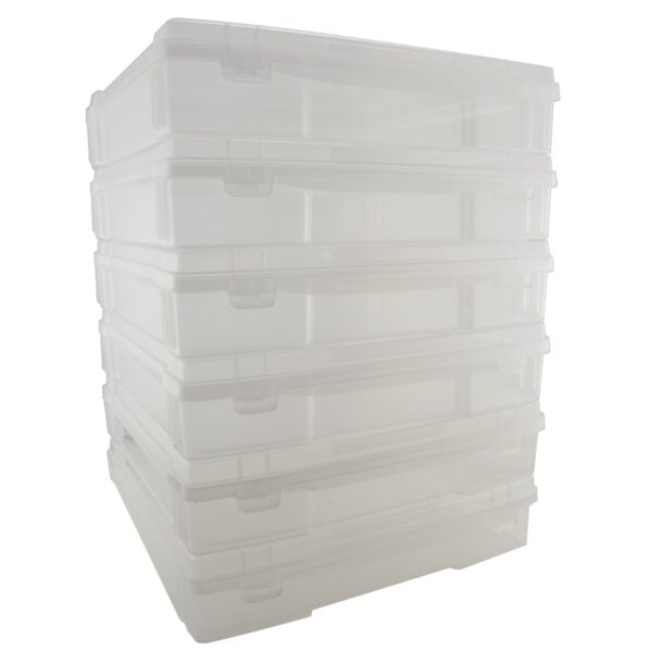 scrapbook storage case 6 pack