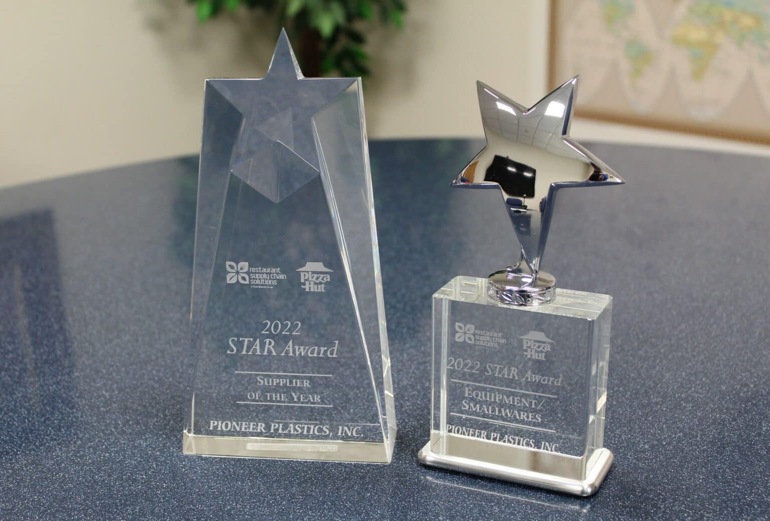 Pioneer Plastics is Pizza Hut STAR Award winner for 2022 - Supplier of the Year