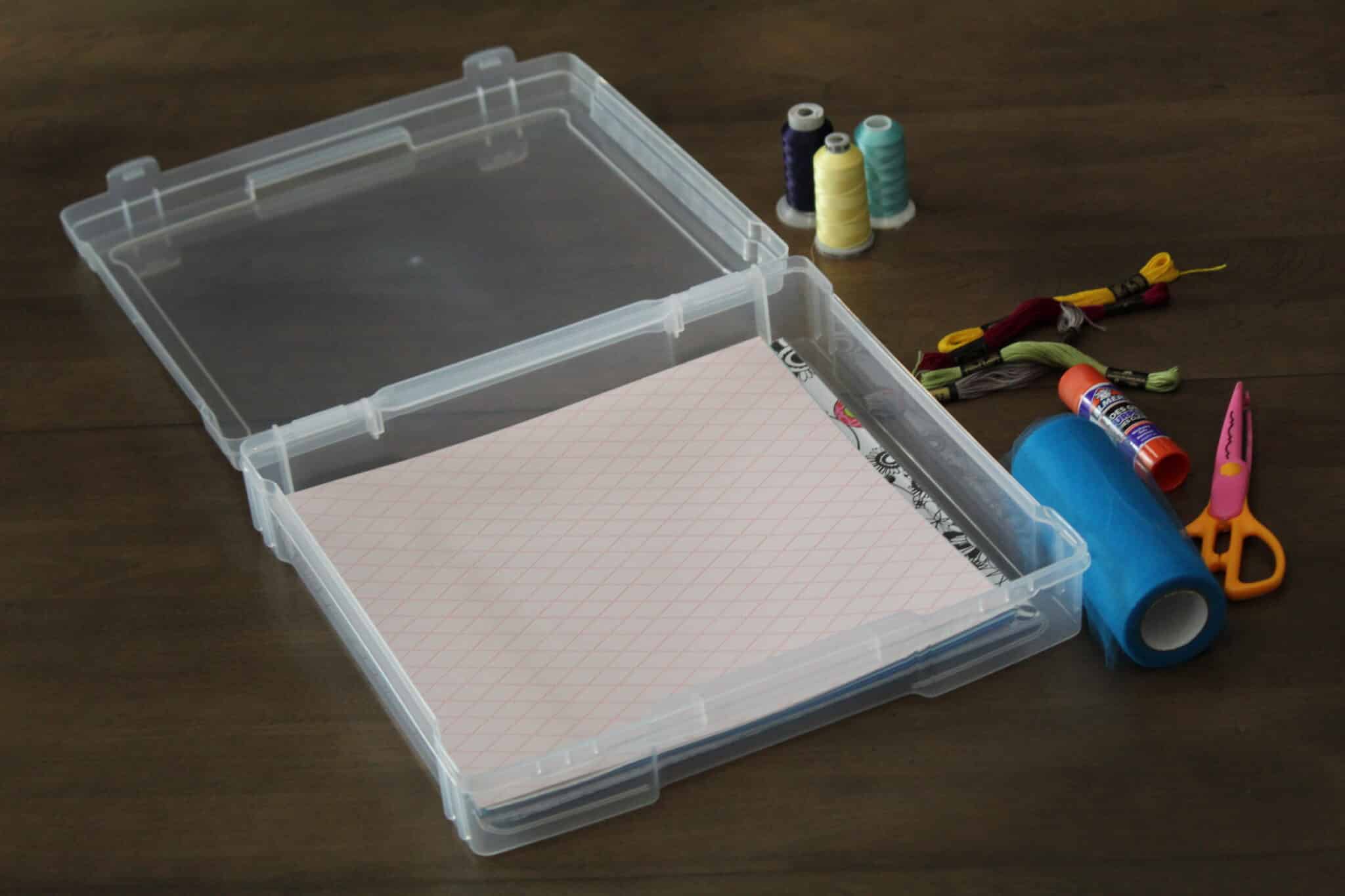 Simply Tidy 12 x 12 Clear Scrapbook Case