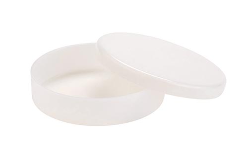 Small Round Container White - 015CHIPS | Pioneer Plastics