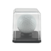 Golf Ball Display Case with Black Base - 020CGOLF-BB