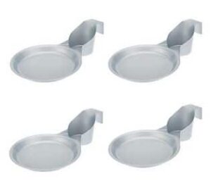 Stylish silver holiday plates perfect for festive dining and special occasions.