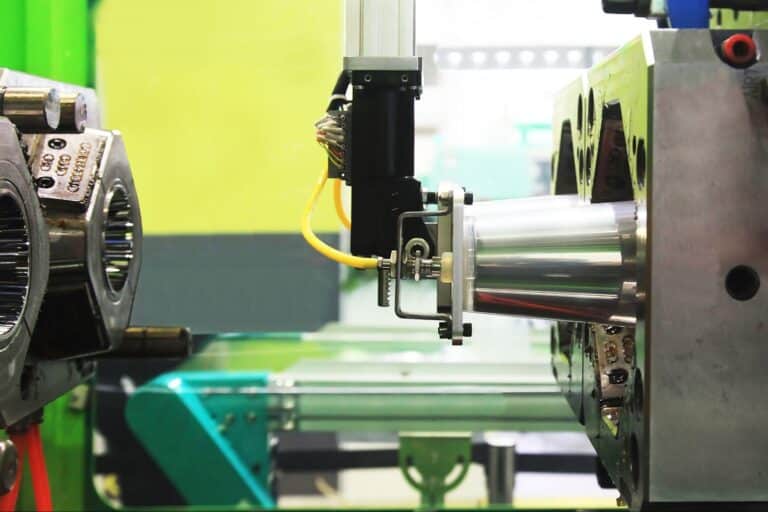 Industrial machinery and automation equipment for precision manufacturing in a modern workshop.