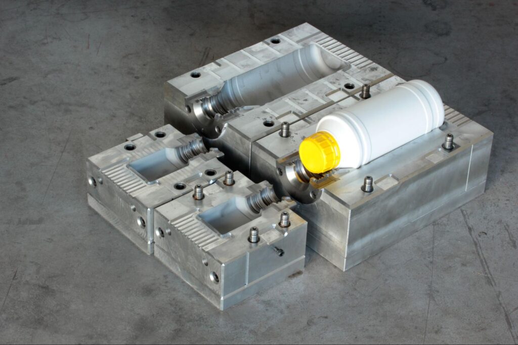 Metal molds for manufacturing, showcasing precision engineering and design for production efficiency.